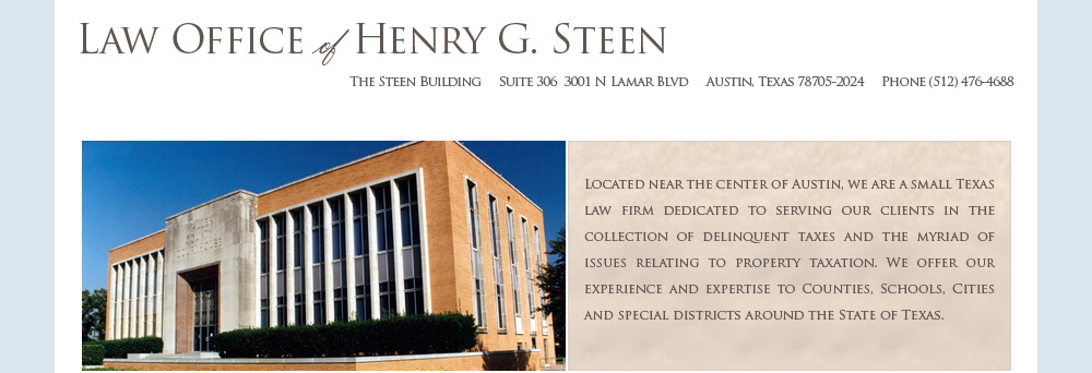 steen law firm austin